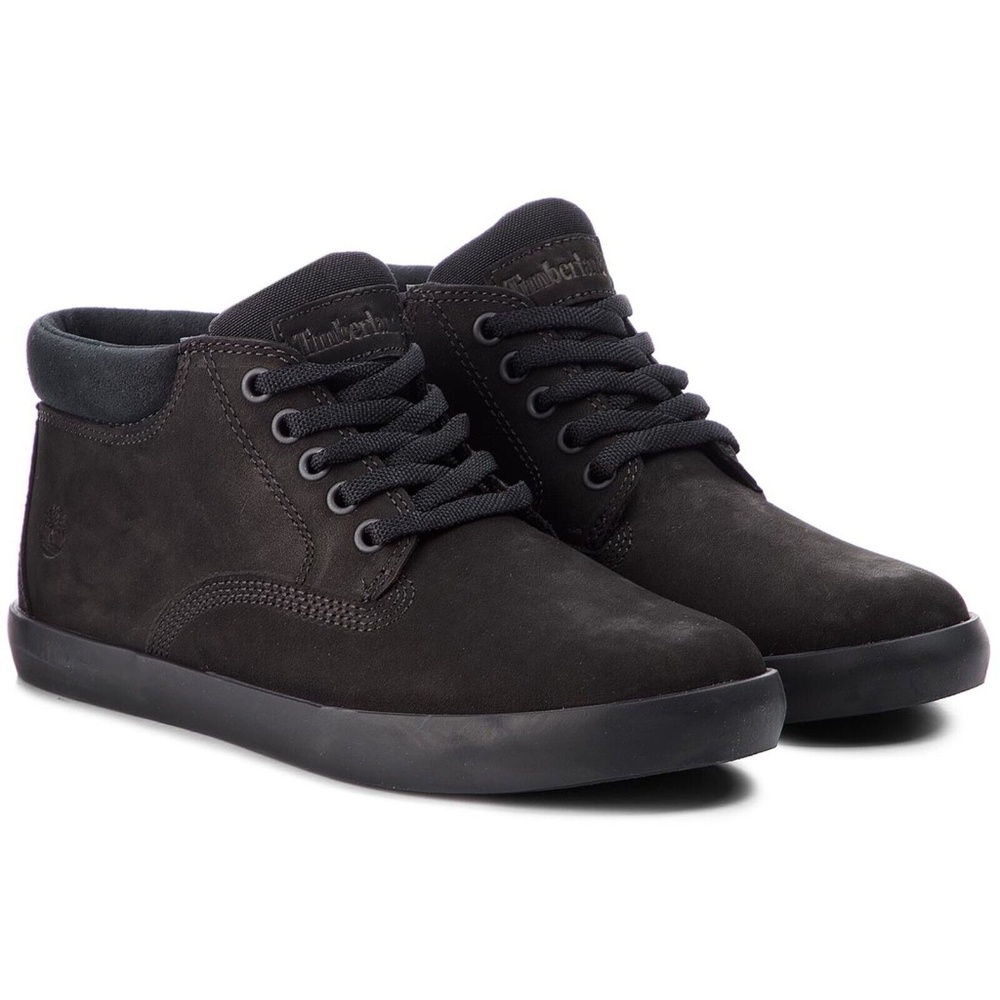 Timberland Dausette Chukka Black Nubuck Sneakers Women’s Size 8.5